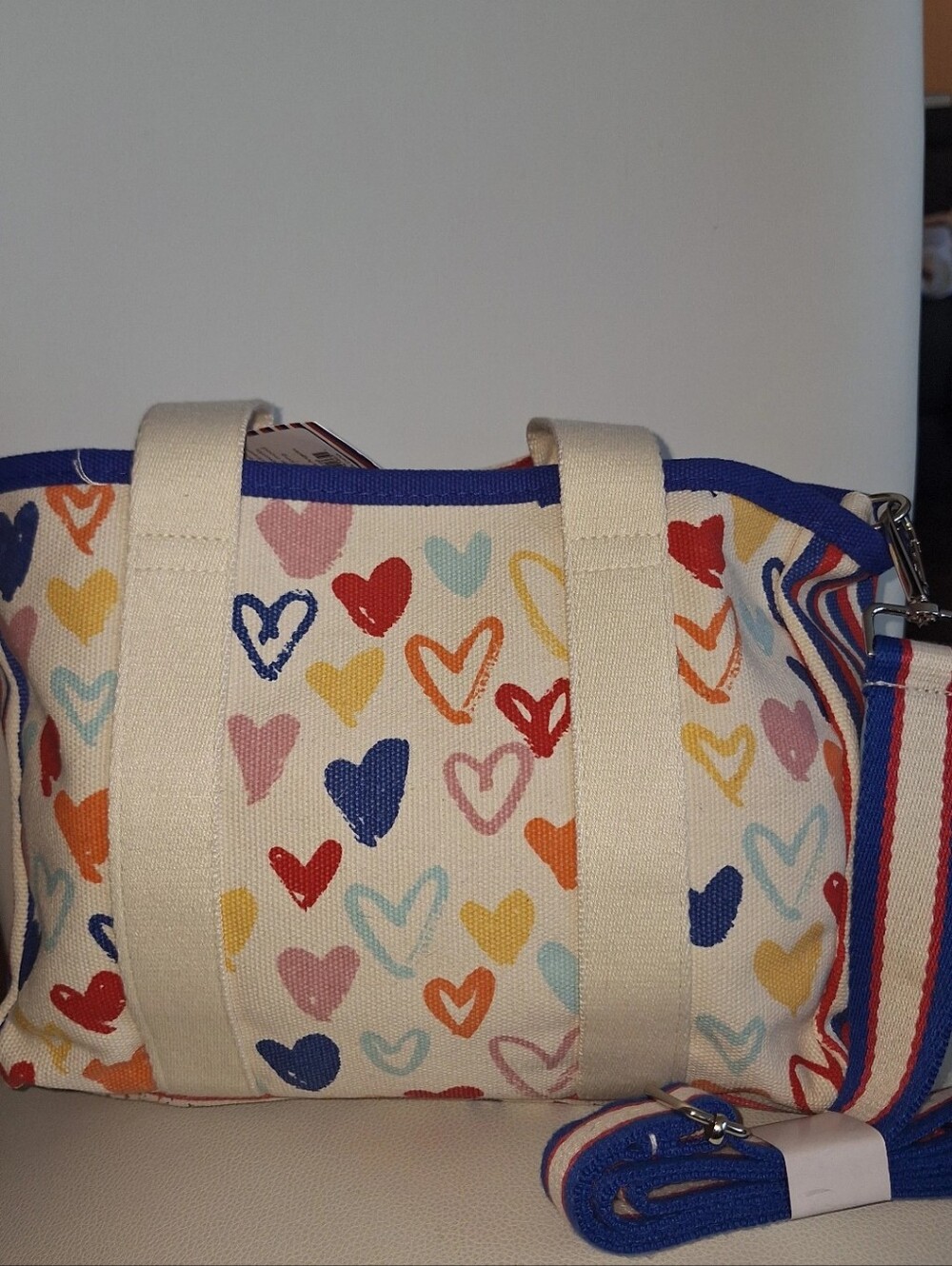 Brighton Multicolor "Sparkle & Shine" Mini Canva Tote NWT - Picture 3 of 7
